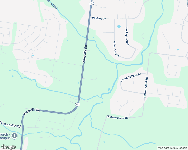 map of restaurants, bars, coffee shops, grocery stores, and more near 3829 Almaville Road in Smyrna