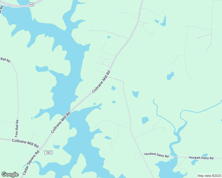 map of restaurants, bars, coffee shops, grocery stores, and more near 1423 Coltrane Mill Road in Randleman
