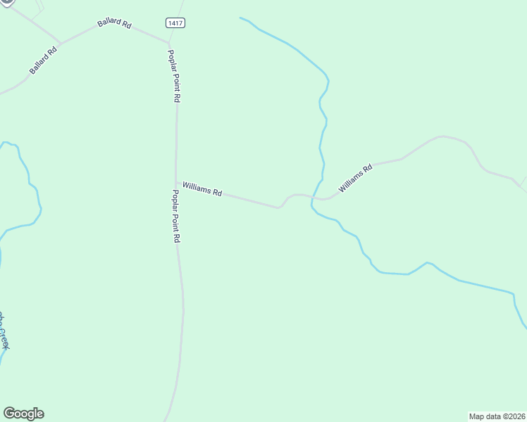 map of restaurants, bars, coffee shops, grocery stores, and more near 1344 Williams Road in Williamston