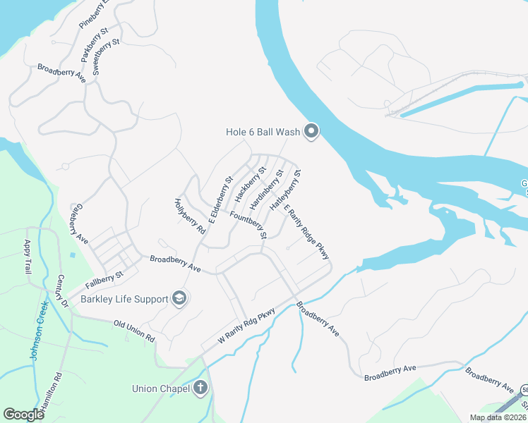 map of restaurants, bars, coffee shops, grocery stores, and more near 109 Hatleyberry Street in Oak Ridge