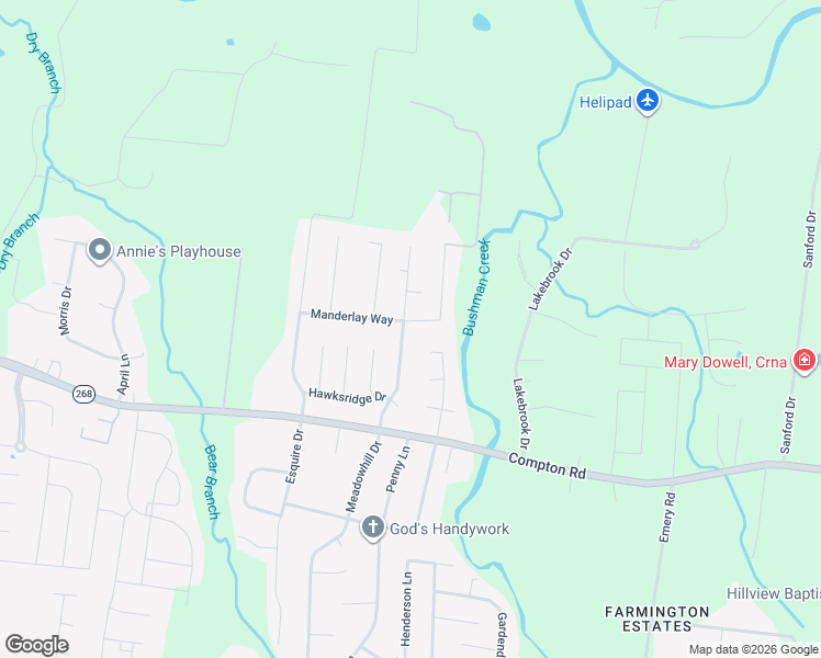 map of restaurants, bars, coffee shops, grocery stores, and more near 3339 Meadowhill Drive in Murfreesboro