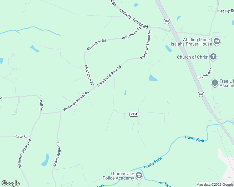 map of restaurants, bars, coffee shops, grocery stores, and more near 253 Bowers Road in Thomasville