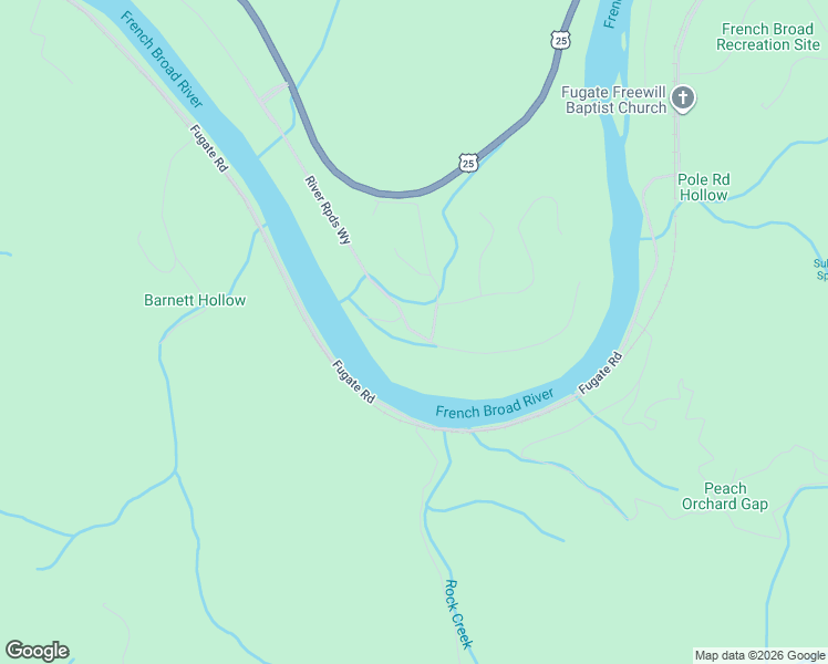 map of restaurants, bars, coffee shops, grocery stores, and more near River Crest Way in Del Rio