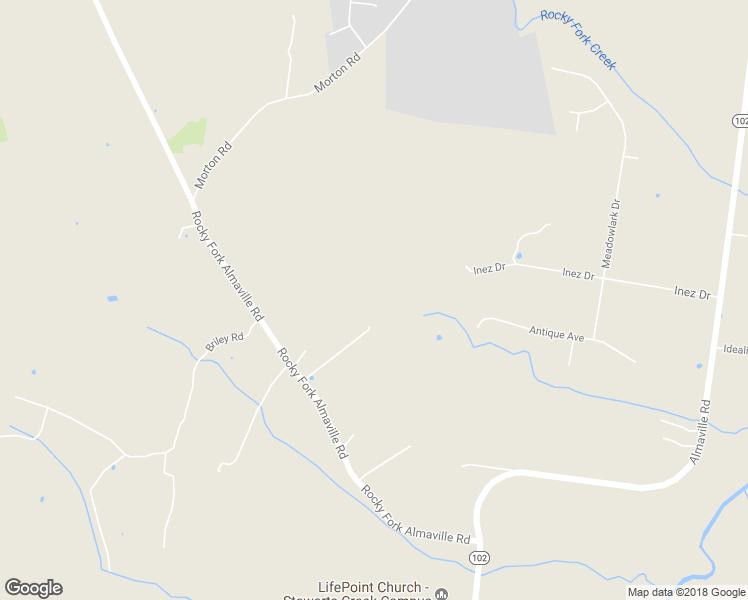 map of restaurants, bars, coffee shops, grocery stores, and more near 7808 Rocky Fork Almaville Road in Smyrna