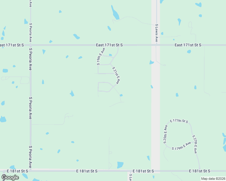 map of restaurants, bars, coffee shops, grocery stores, and more near 2086 East 174th Place South in Mounds