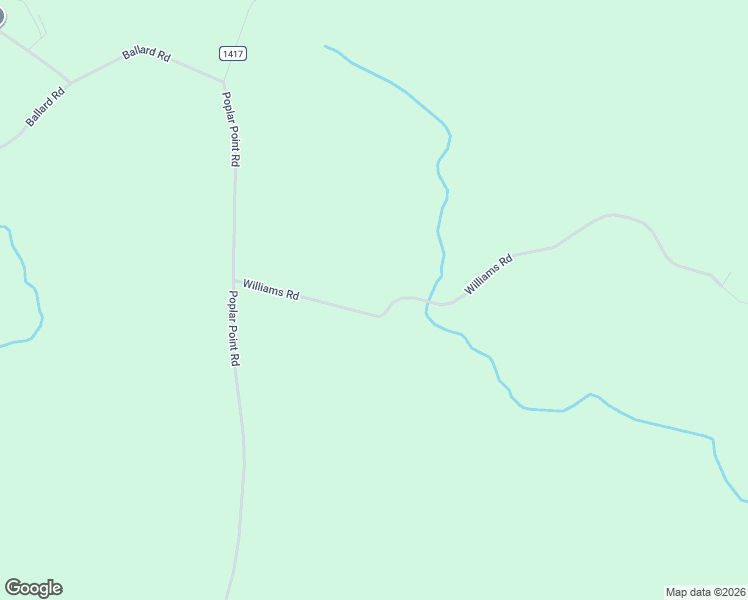 map of restaurants, bars, coffee shops, grocery stores, and more near 1344 Williams Road in Williamston