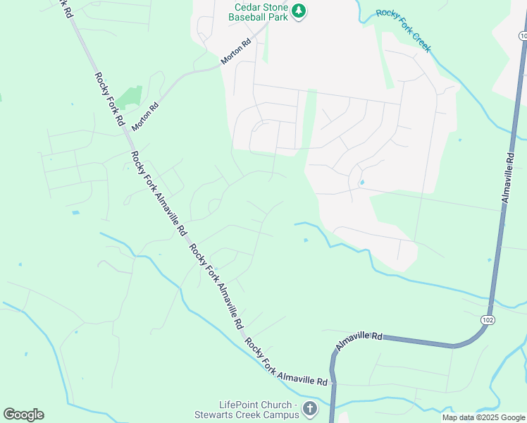 map of restaurants, bars, coffee shops, grocery stores, and more near 7808 Rocky Fork Almaville Road in Smyrna