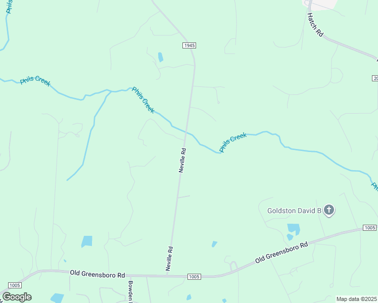 map of restaurants, bars, coffee shops, grocery stores, and more near 2105 Neville Road in Chapel Hill