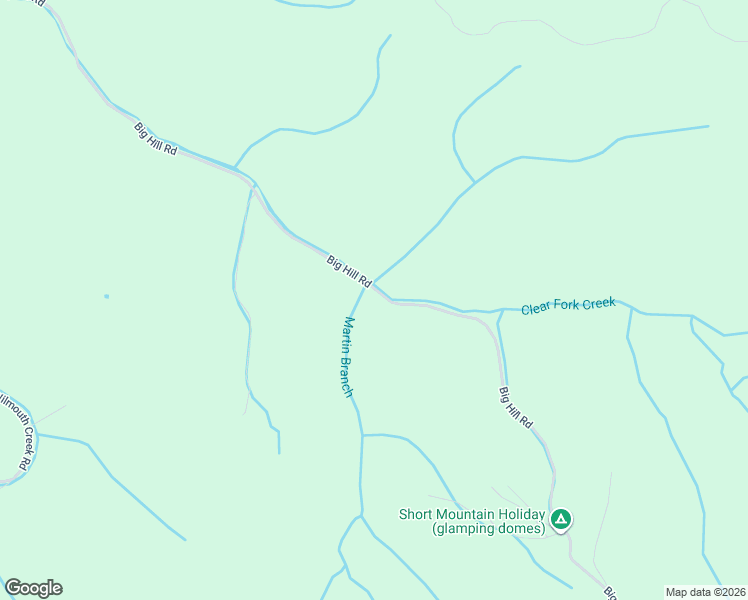 map of restaurants, bars, coffee shops, grocery stores, and more near 2854 Big Hill Road in Liberty