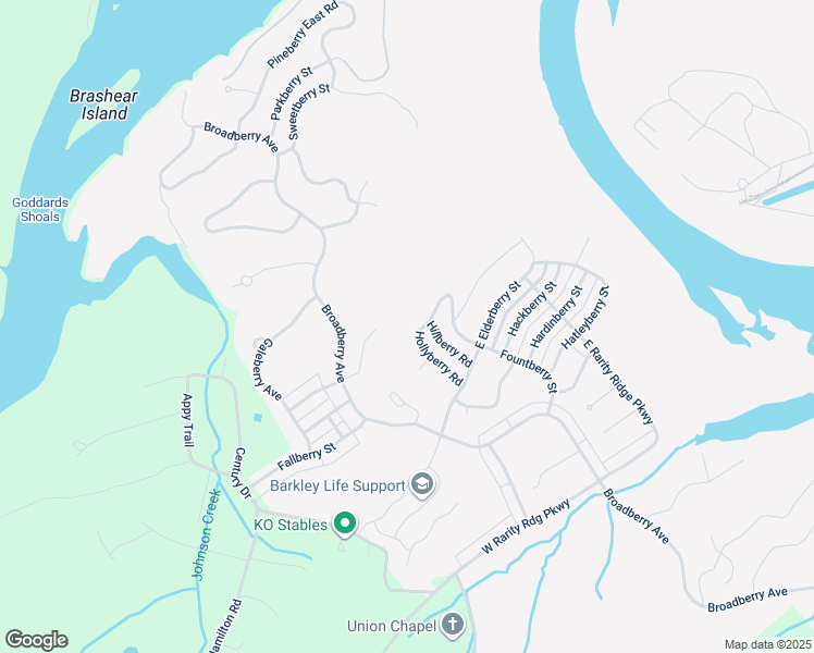 map of restaurants, bars, coffee shops, grocery stores, and more near 113 Holber Road in Harriman