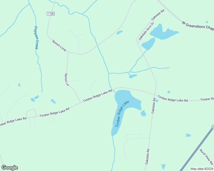 map of restaurants, bars, coffee shops, grocery stores, and more near 3441 Timber Ridge Lake Road in Liberty