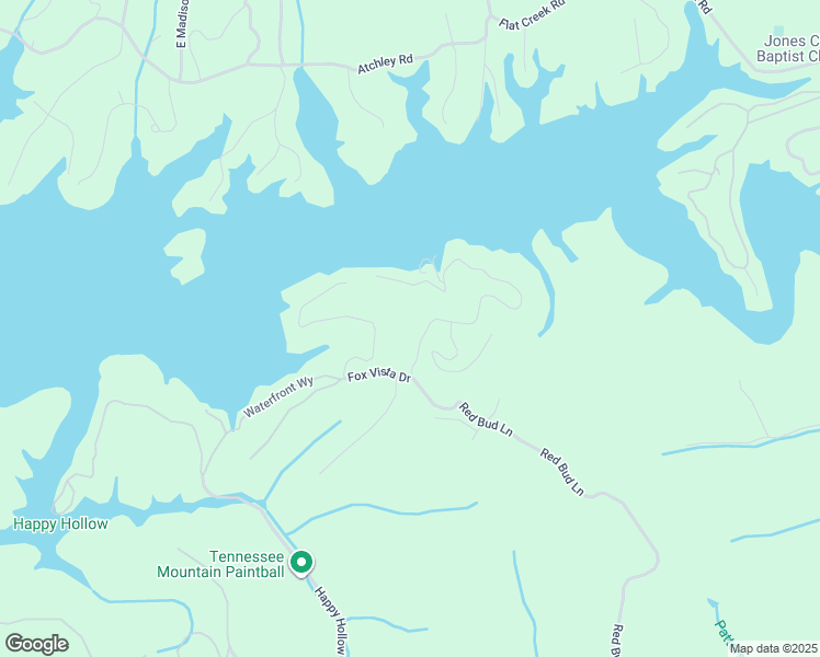 map of restaurants, bars, coffee shops, grocery stores, and more near 795 Red Bud Lane in Sevierville