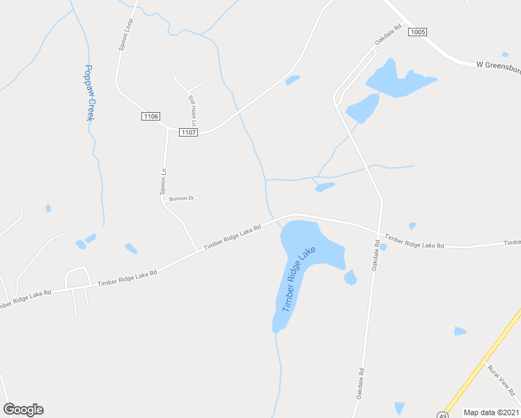 map of restaurants, bars, coffee shops, grocery stores, and more near 3441 Timber Ridge Lake Road in Liberty