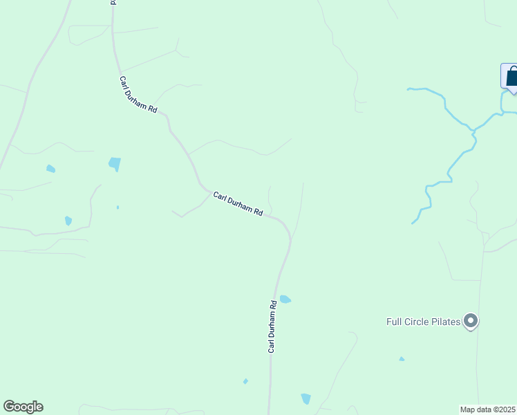 map of restaurants, bars, coffee shops, grocery stores, and more near 2501 Carl Durham Road in Chapel Hill