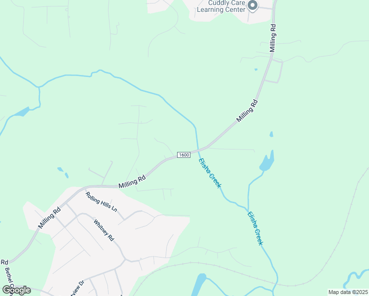 map of restaurants, bars, coffee shops, grocery stores, and more near Milling Road in Mocksville