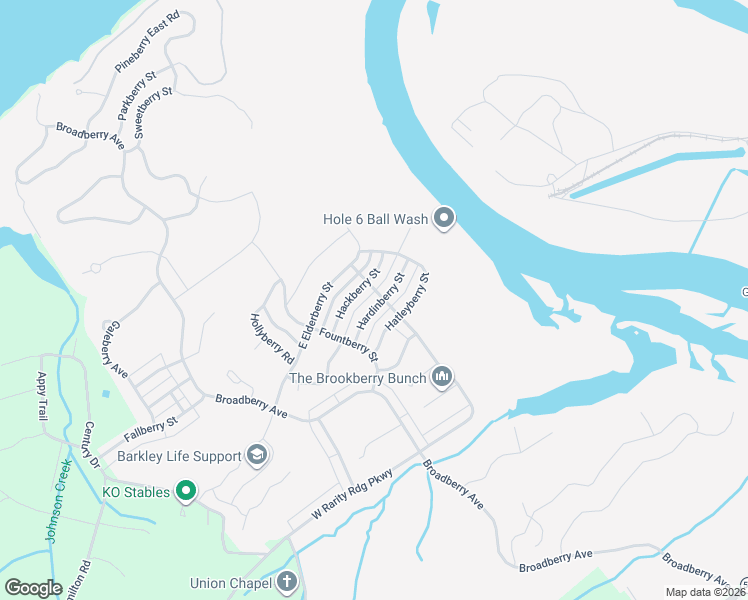 map of restaurants, bars, coffee shops, grocery stores, and more near 139 Hardinberry Street in Oak Ridge