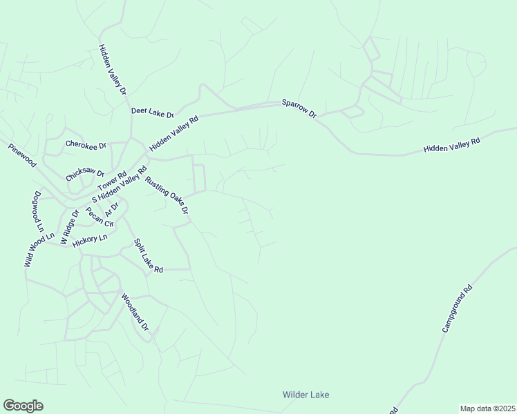 map of restaurants, bars, coffee shops, grocery stores, and more near 3417 Blackwood Drive in Nunnelly