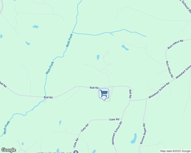 map of restaurants, bars, coffee shops, grocery stores, and more near 631 Darr Lane in Thomasville