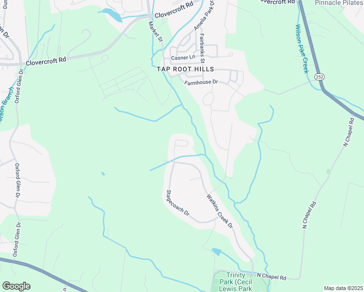 map of restaurants, bars, coffee shops, grocery stores, and more near 4544 Stagecoach Circle in Franklin