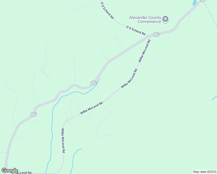 map of restaurants, bars, coffee shops, grocery stores, and more near 594 Willie McLeod Road in Taylorsville