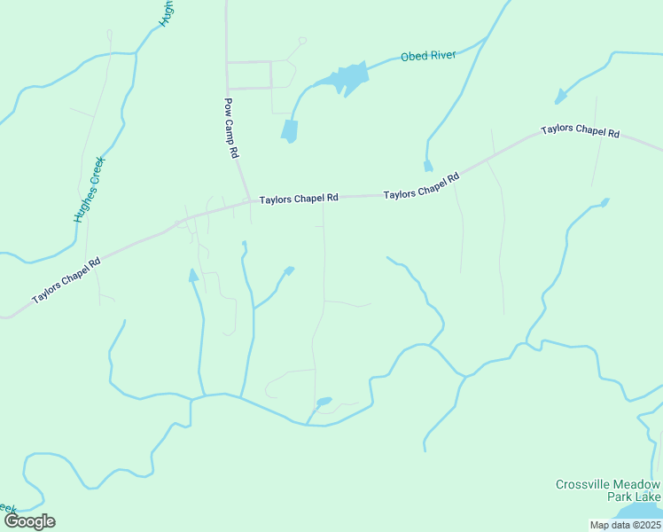map of restaurants, bars, coffee shops, grocery stores, and more near 191 Meadow Creek Drive in Crossville