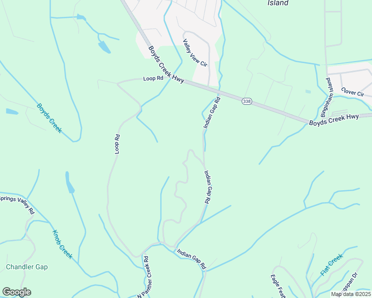 map of restaurants, bars, coffee shops, grocery stores, and more near 1143 Indian Gap Circle in Sevierville