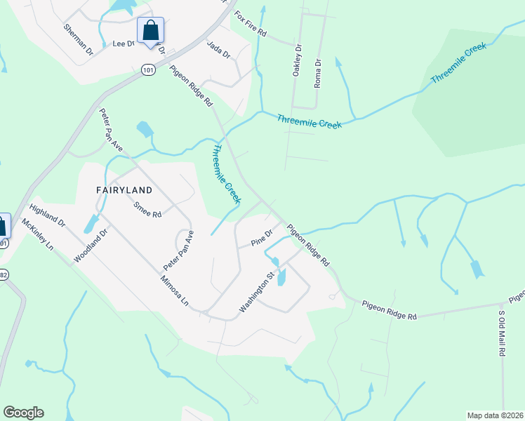 map of restaurants, bars, coffee shops, grocery stores, and more near 644 Pigeon Ridge Road in Crossville