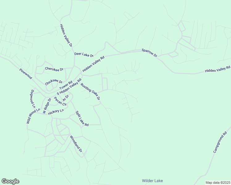 map of restaurants, bars, coffee shops, grocery stores, and more near 3356 English Oak Drive in Nunnelly