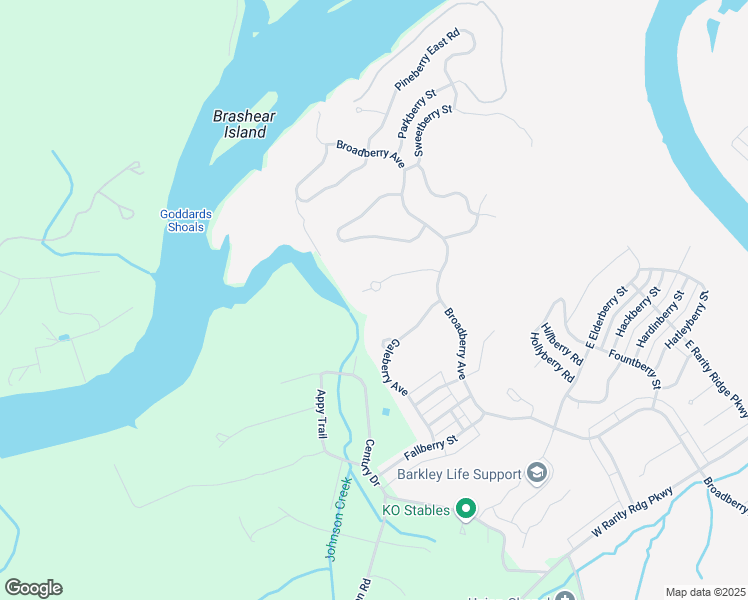 map of restaurants, bars, coffee shops, grocery stores, and more near 135 Northberry Street West in Oak Ridge