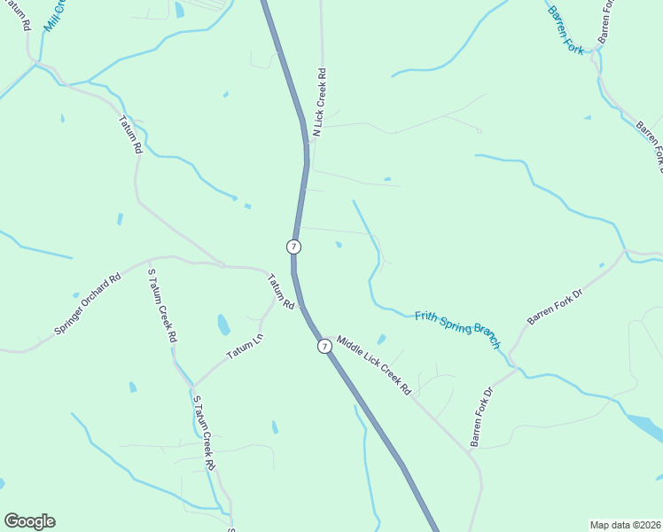 map of restaurants, bars, coffee shops, grocery stores, and more near 8188 Tennessee 7 in Lyles