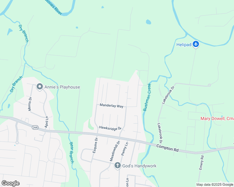 map of restaurants, bars, coffee shops, grocery stores, and more near 3423 Ravenel Court in Murfreesboro