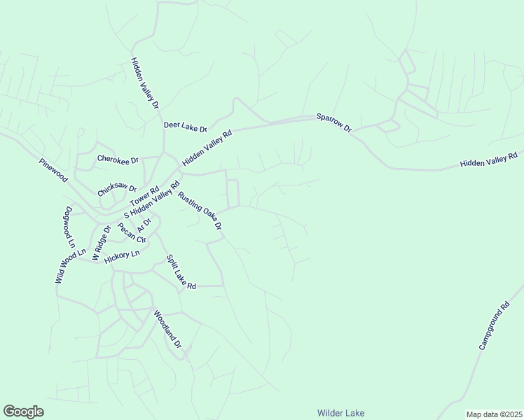map of restaurants, bars, coffee shops, grocery stores, and more near 3356 English Oak Drive in Nunnelly