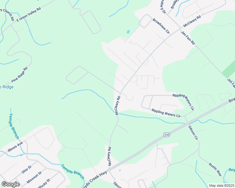 map of restaurants, bars, coffee shops, grocery stores, and more near 1407 Ellis Woods Loop in Sevierville