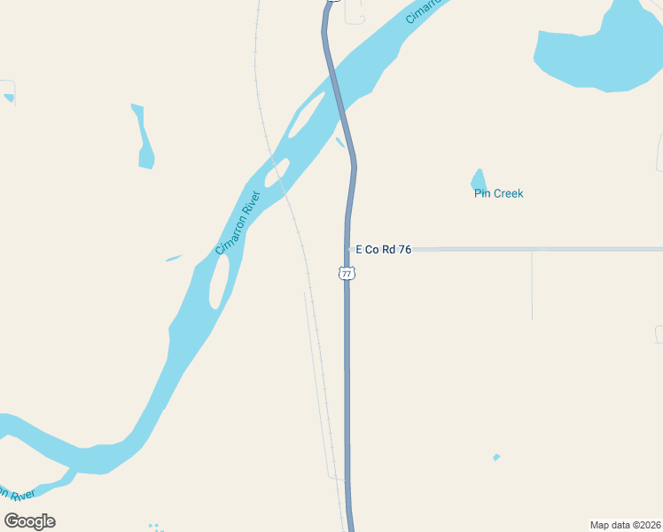 map of restaurants, bars, coffee shops, grocery stores, and more near 3699 U.S. 77 in Guthrie