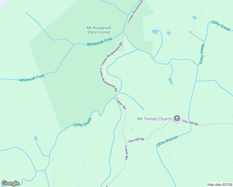 map of restaurants, bars, coffee shops, grocery stores, and more near 837 Lower Rockwood Road in Rockwood