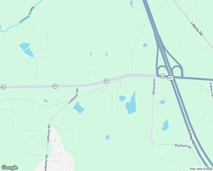 map of restaurants, bars, coffee shops, grocery stores, and more near 1626 North Carolina 62 in Climax