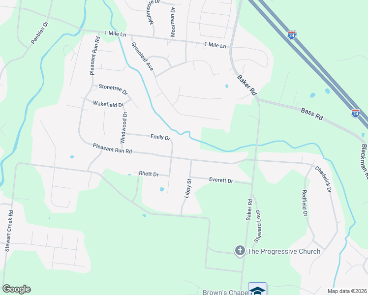 map of restaurants, bars, coffee shops, grocery stores, and more near 791 Pleasant Run Road in Smyrna