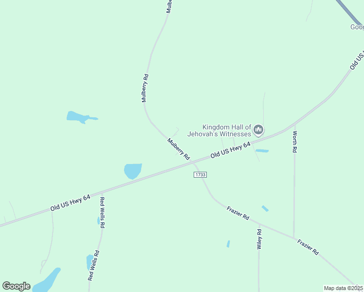 map of restaurants, bars, coffee shops, grocery stores, and more near 877 Mulberry Road in Spring Hope