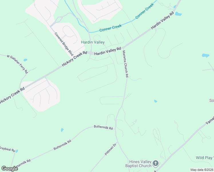 map of restaurants, bars, coffee shops, grocery stores, and more near 12140 Hardin Valley Road in Knoxville