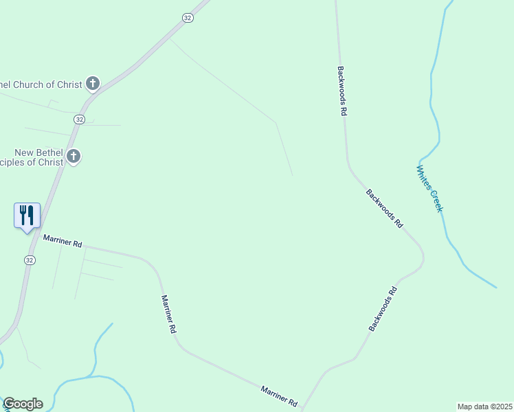 map of restaurants, bars, coffee shops, grocery stores, and more near 8 North Carolina 32 in Roper