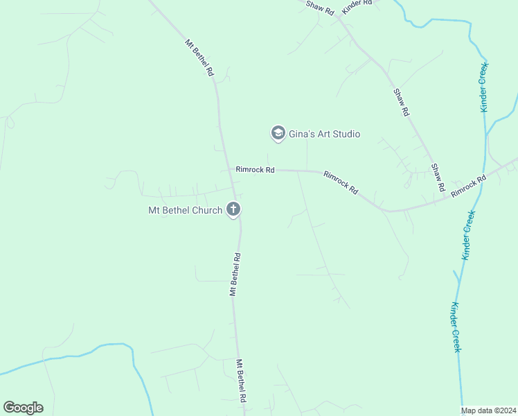 map of restaurants, bars, coffee shops, grocery stores, and more near 509 Mount Bethel Road in Harmony