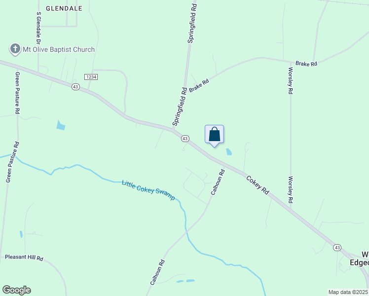 map of restaurants, bars, coffee shops, grocery stores, and more near 14787 North Carolina 43 in Rocky Mount