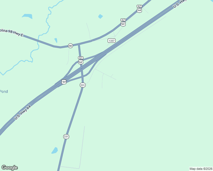 map of restaurants, bars, coffee shops, grocery stores, and more near 9892 Nugget Road in Spring Hope