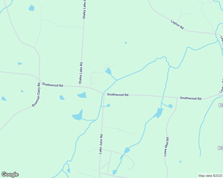 map of restaurants, bars, coffee shops, grocery stores, and more near 6309 Smithwood Road in Liberty