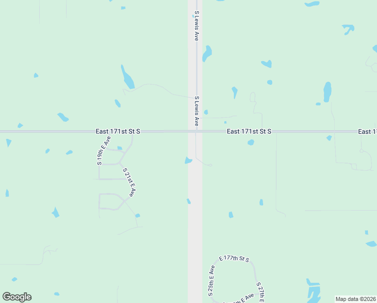 map of restaurants, bars, coffee shops, grocery stores, and more near 2356 East 171st Street South in Mounds