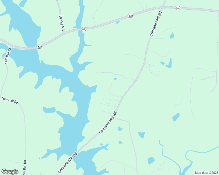 map of restaurants, bars, coffee shops, grocery stores, and more near 6886 Coltrane Mill Road in Randleman