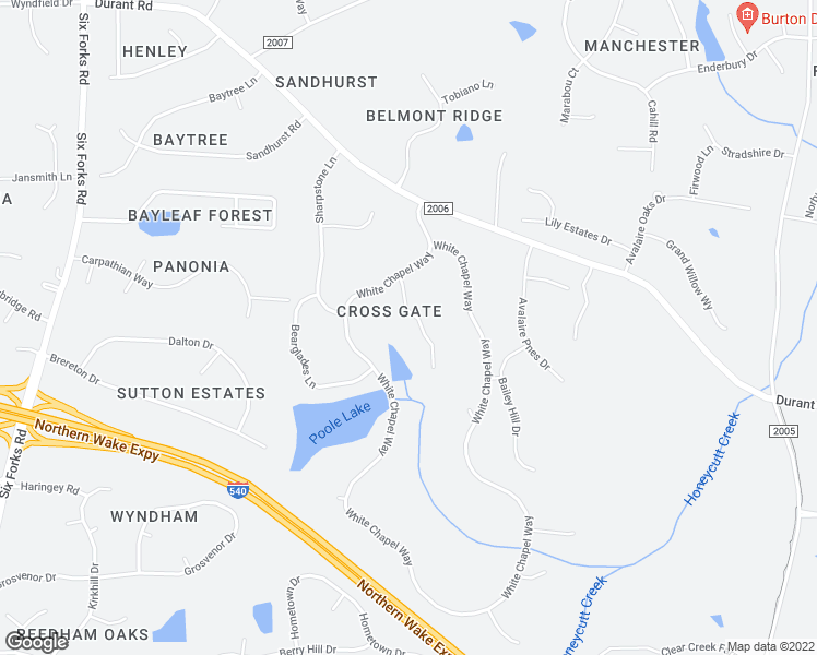 map of restaurants, bars, coffee shops, grocery stores, and more near 4621 Hidden Harbor Lane in Raleigh