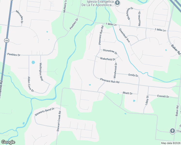 map of restaurants, bars, coffee shops, grocery stores, and more near 262 Pleasant Run Road in Smyrna