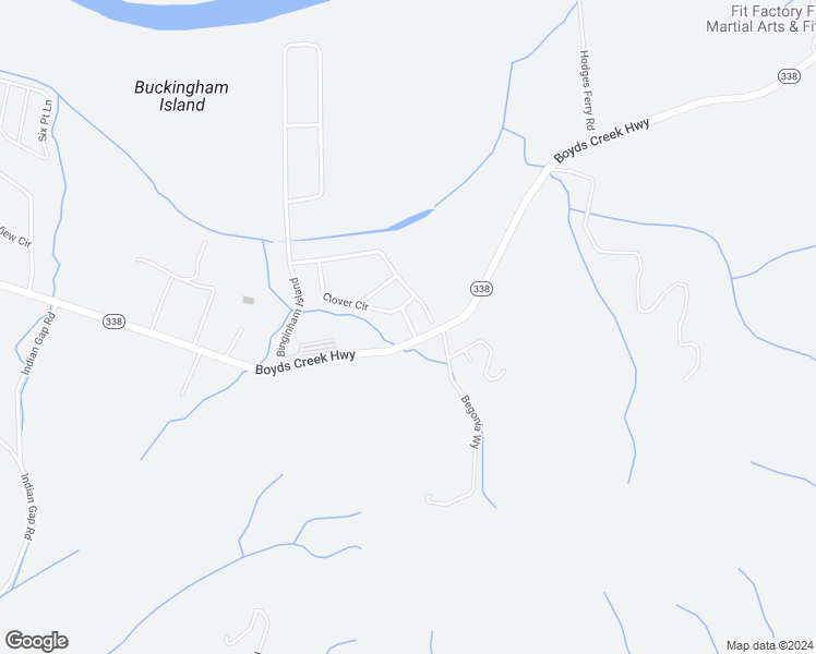 map of restaurants, bars, coffee shops, grocery stores, and more near 1905 River Meadows Drive in Sevierville