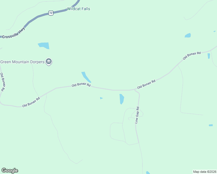 map of restaurants, bars, coffee shops, grocery stores, and more near 1670 Old Bonair Road in Sparta